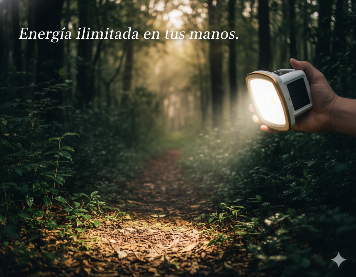 Lampara Solar Recargable