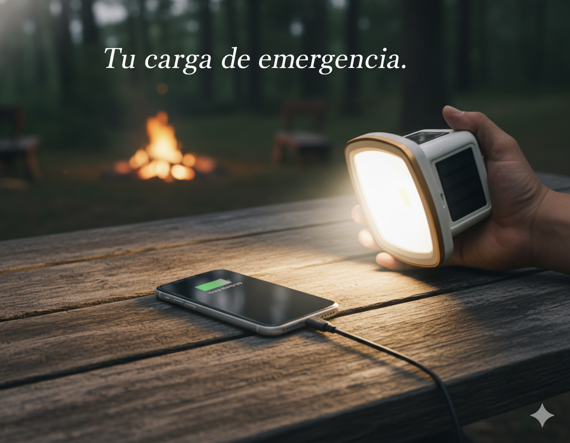 Lampara Solar Recargable
